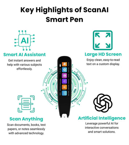 Scanora Edge – Smart AI Scanner Pen